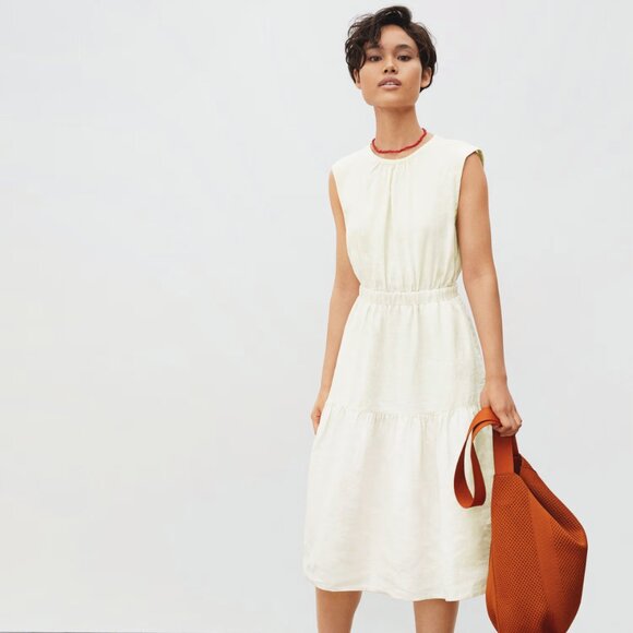 Everlane Dresses & Skirts - Everlane The Linen Open-Back Dress